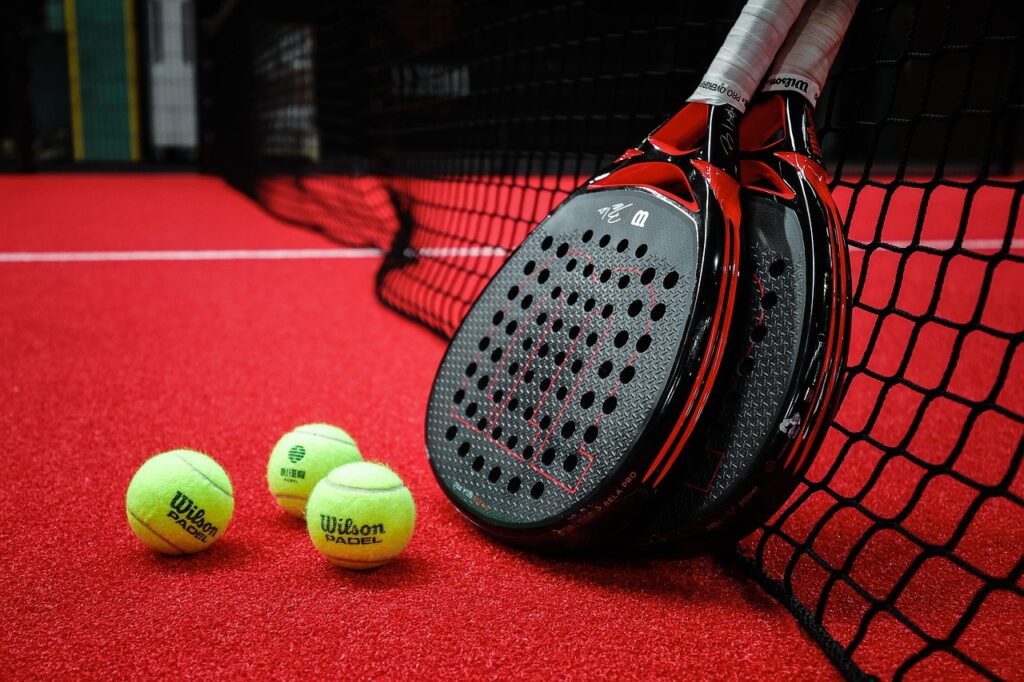 padel, padel racket, tennis balls, balls, paddle tennis, wilson, sports, racket, net, sports equipment, tennis court, closeup, padel, padel, padel, padel, padel